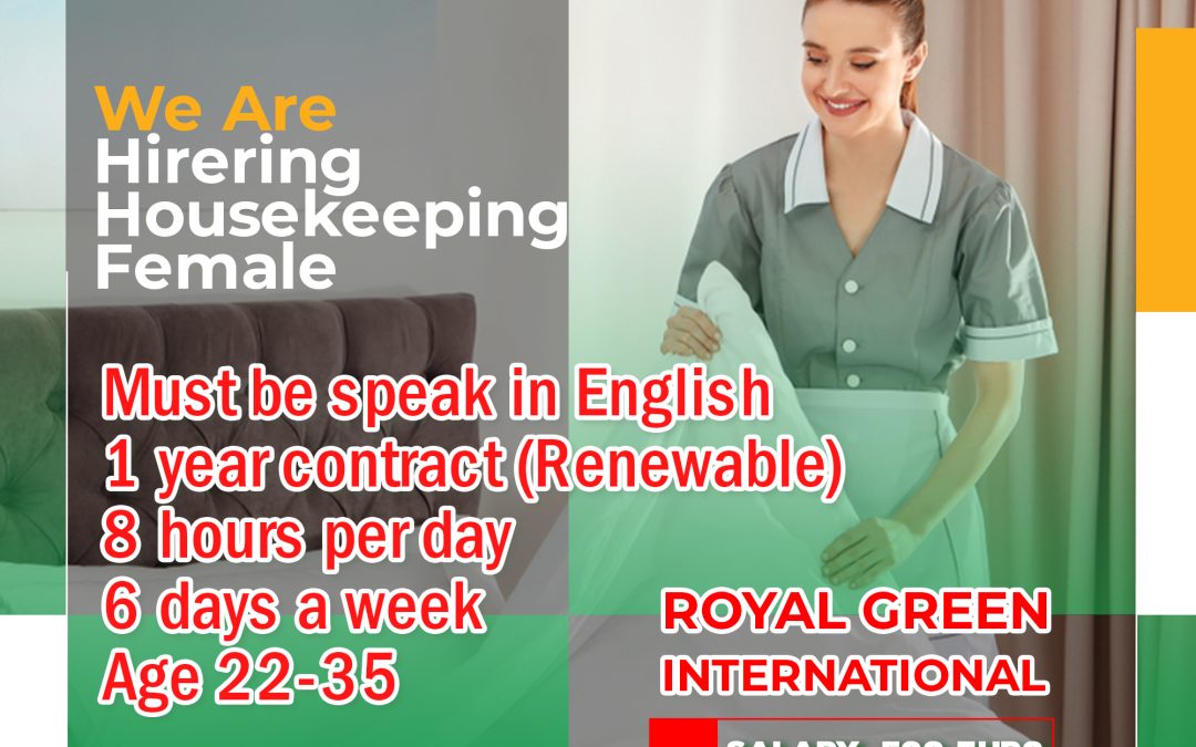 Hotel Housekeeping Female